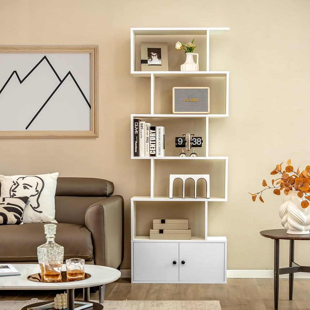 未使用MagicalFurniturePuroShelf/S-size Magic Life Bookshelf with 4 Wheels and Feets,5-Tier